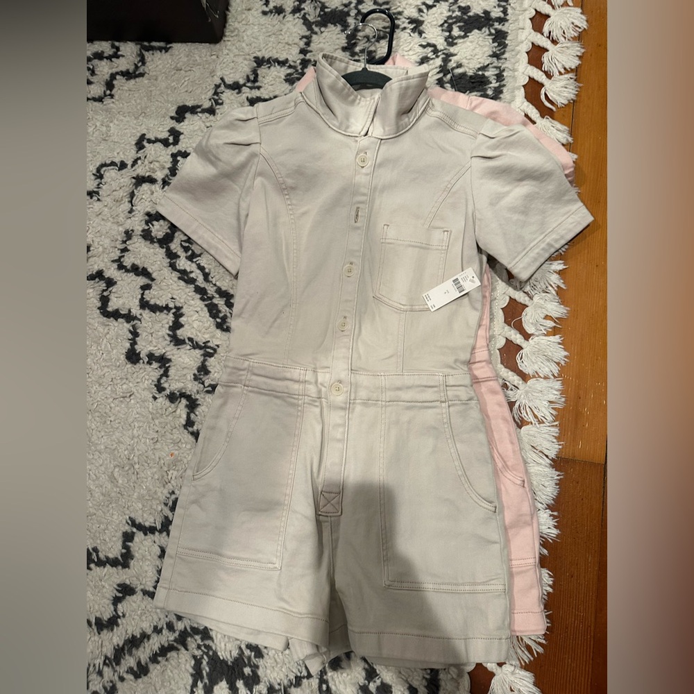NWT Anthropogie The Kit utility romper - Picture 6 of 8